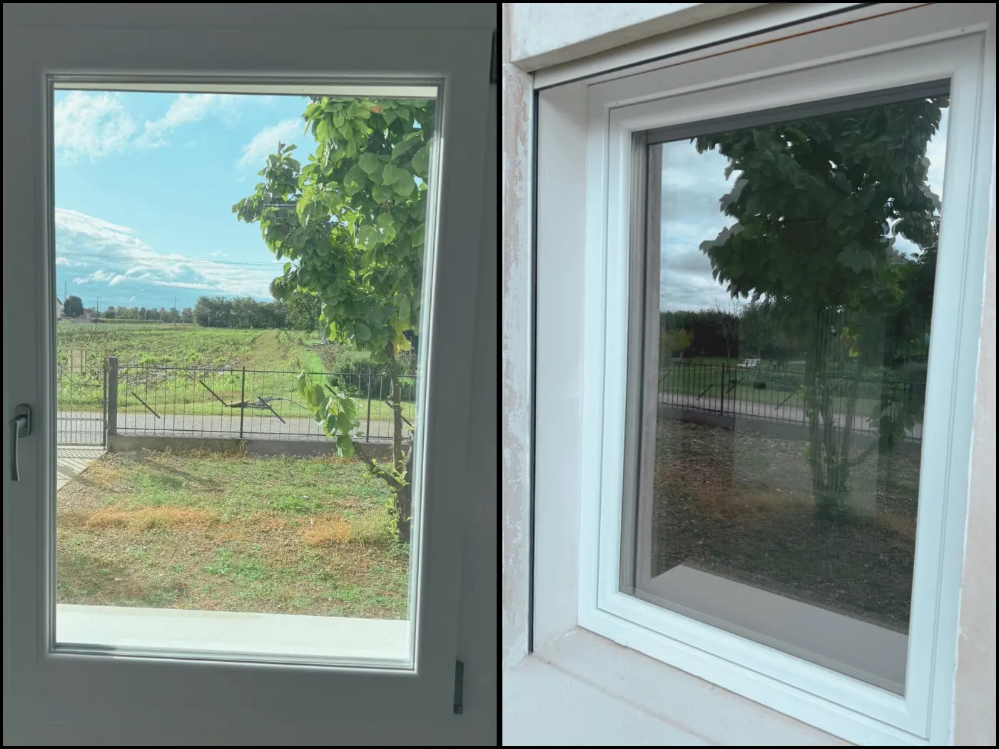 Finestra PVC a tripla camera d aria